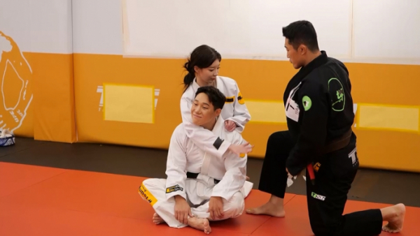 ▲'신랑수업' 모태범, 임사랑(사진제공=채널A)