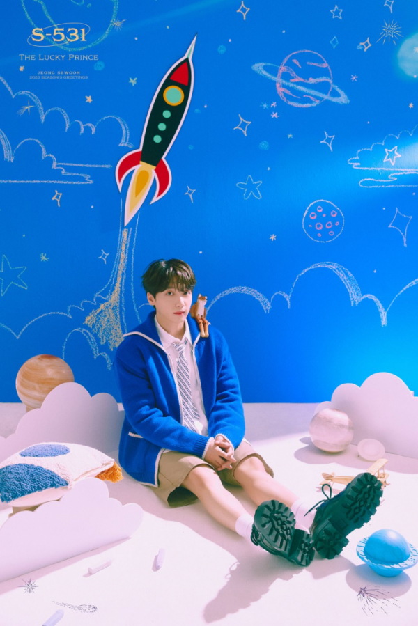 ▲정세운 2023 시즌 그리팅(사진제공=스타쉽엔터테인먼트)