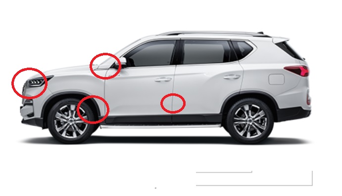 ▲차대번호는 차종과 차체 생산방식 등에 따라 다양한 곳에 표기돼 있다. 물론 자동차 등록증에도 나온다. 차대번호를 살펴보면 생산국가와 공장을 포함한 다양한 정보가 나온다. 부식이나 자동차 사고 등으로 차대번호가 식별 불가능한 경우 자동차 정기검사에 불합격할 수 있다.   (사진제공=쌍용차)