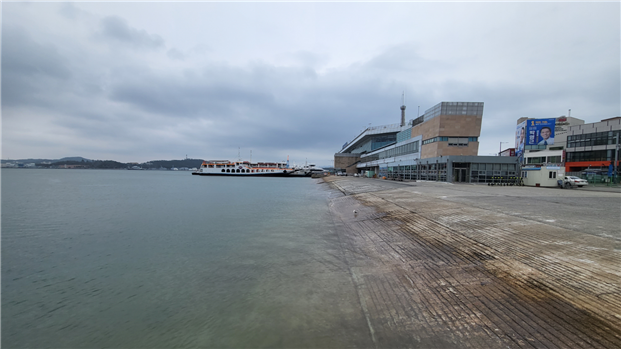 ▲목포항 여객부두 전경. (사진제공=해양수산부)