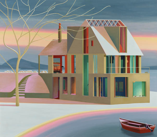 ▲알피 케인 작품 House on the Peninsula, 2022(제공=롯데백화점)