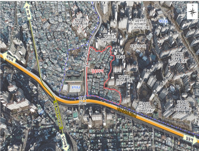 ▲길음재정비촉진지구 길음5구역 위치도 (자료제공=서울시)
