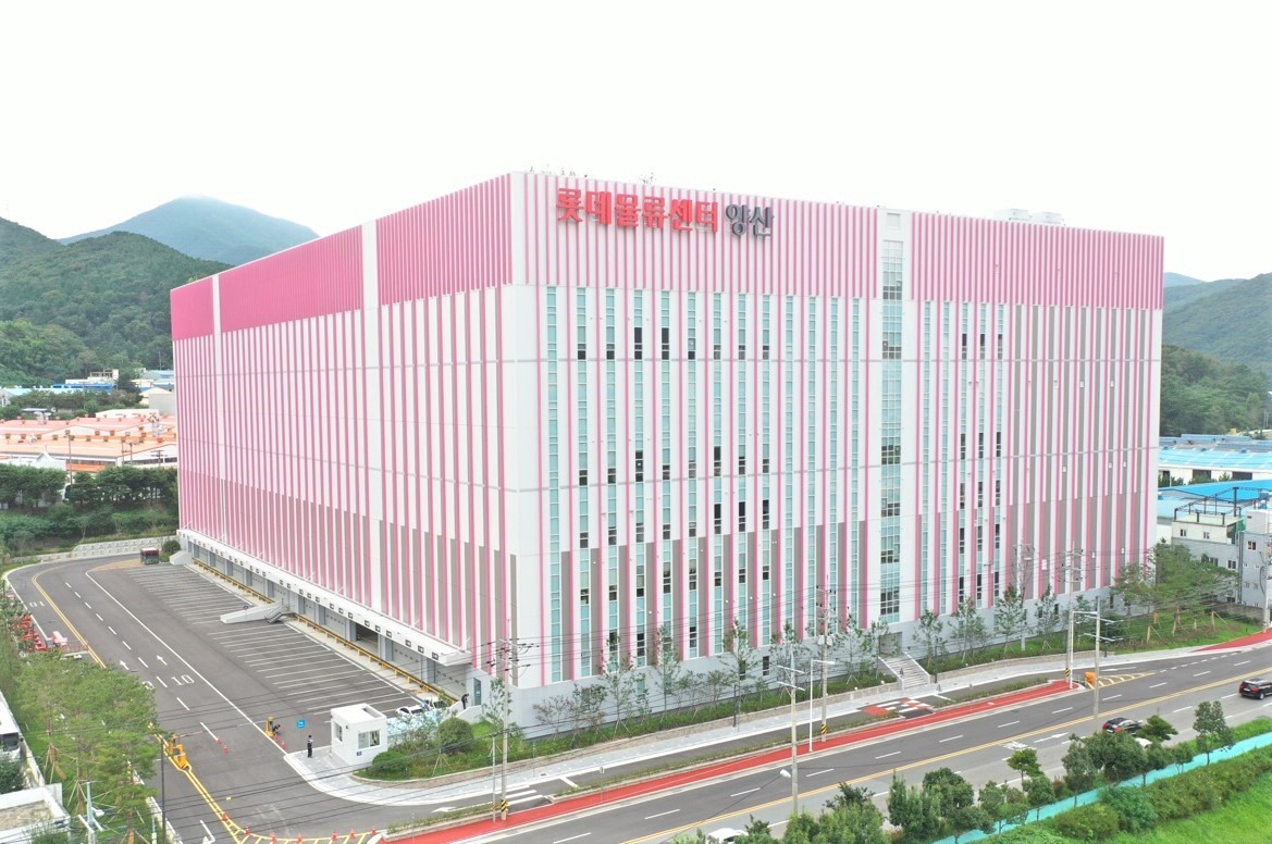 ▲롯데글로벌로지스 양산물류센터.
(사진제공=롯데글로벌로지스)