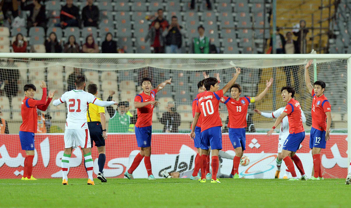 ▲2014년 한국 축구 대표팀(뉴시스)
