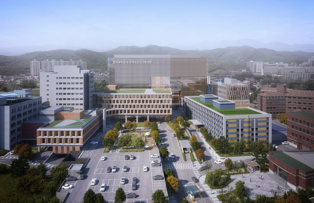 ▲‘원주세브란스기독병원 증축공사’ 조감도 (자료제공=금호건설)