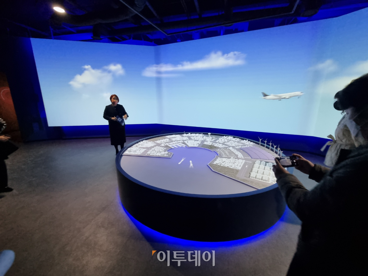 ▲수소에너지 사회를 꾸며놓은 수소안전뮤지엄 내 '수소, 꿈을 꾸다' 체험관. (박준상 기자 jooooon@)