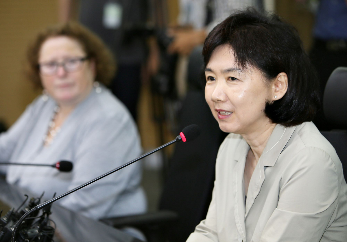 ▲지영미 신임 질병관리청장(자료사진). (뉴시스)