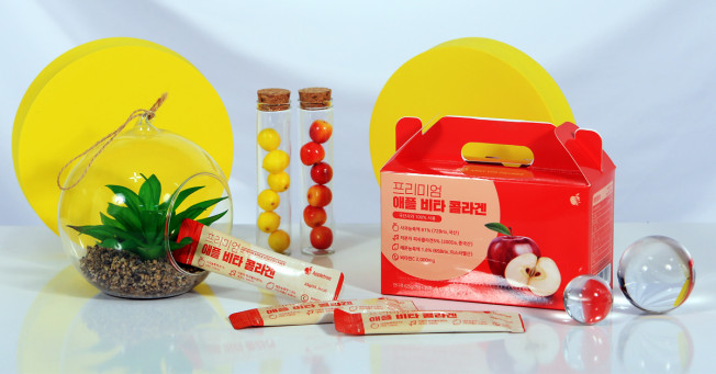 ▲애플트리에서 출시한 애플비타콜라겐 (사진제공=애플트리)