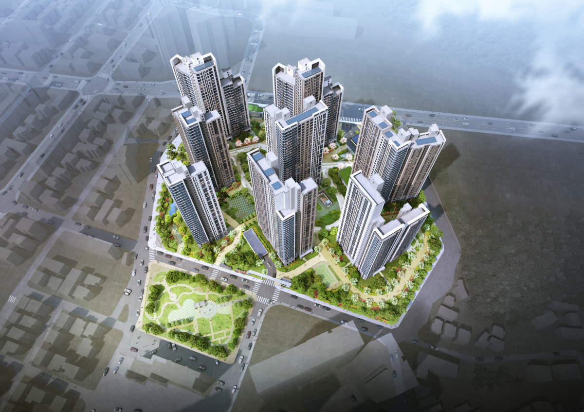 ▲‘강동 헤리티지 자이’ 조감도(자료제공=GS건설)
