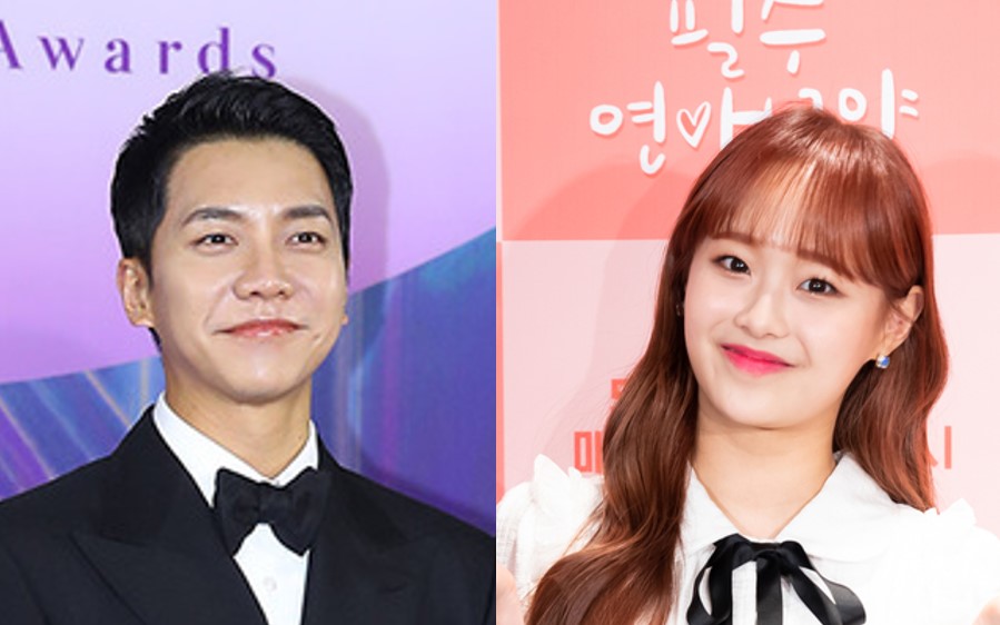 ▲(왼쪽) 이승기 (오른쪽) 츄.  (뉴시스)