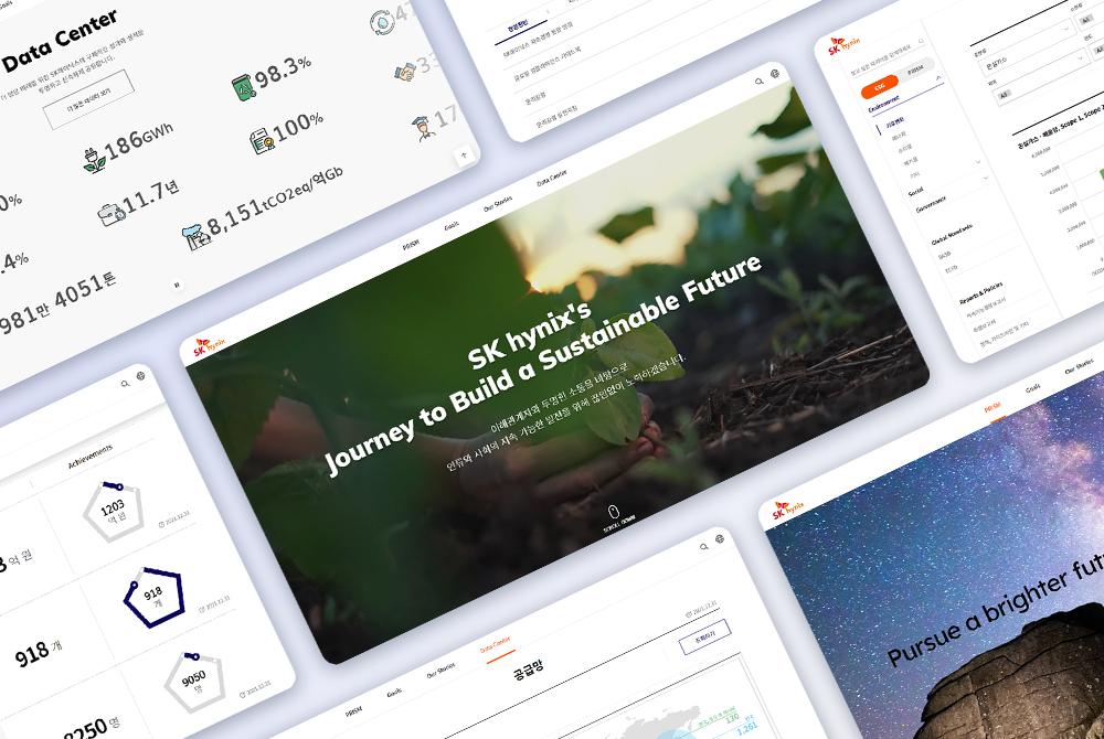 ▲SK하이닉스 지속가능성 보고 시스템 'SRS'. (사진제공=SK하이닉스)