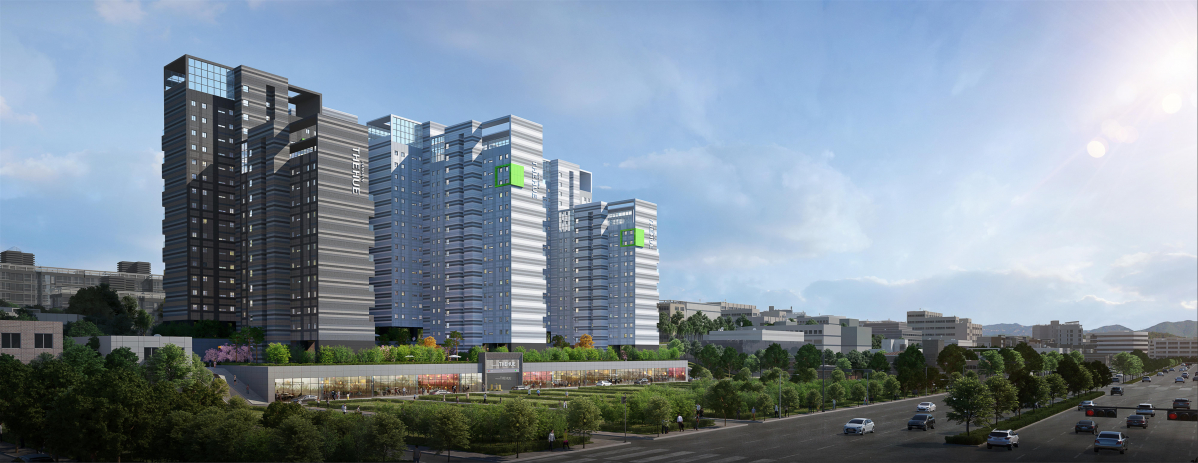 ▲‘성남 금광동 4022 일원 가로주택정비사업’ 투시도 (자료제공=한신공영)