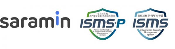 ▲정보보호 관련 ISMS-P‧SMS 인증 취득 (사람인HR)