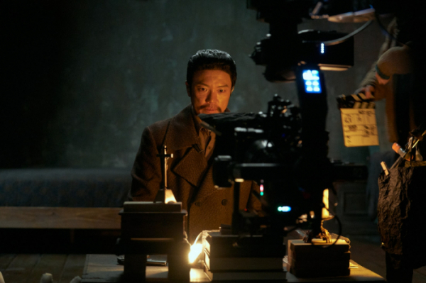 ▲영화 '영웅' 제작기(사진제공=CJ ENM)