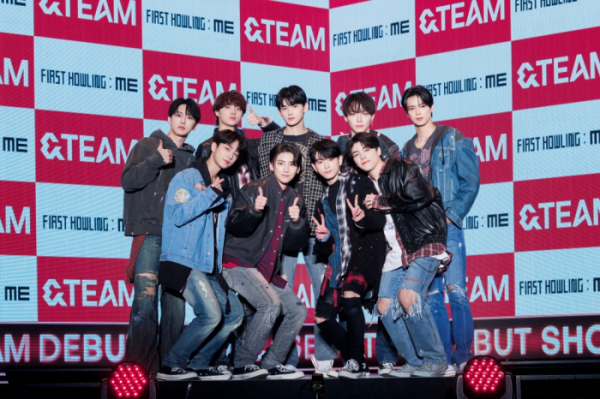 ▲&TEAM(사진제공=하이브 레이블즈 재팬)