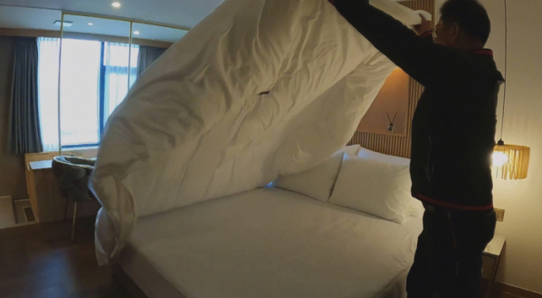 ▲'서민갑부' 구스 이불(사진제공=채널A)