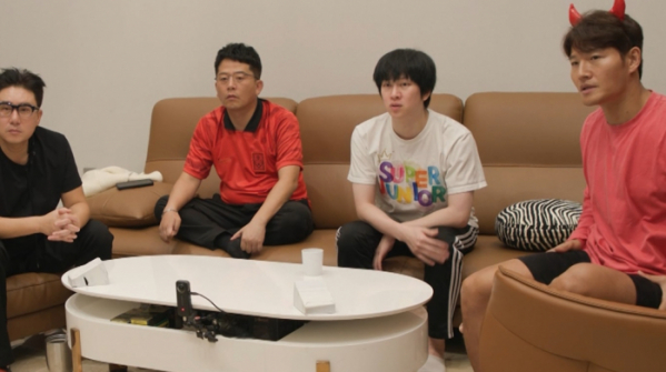 ▲이상민, 김준호, 김희철, 김종국(사진제공=SBS)