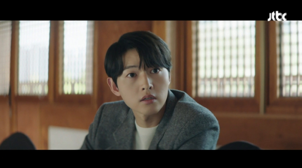 ▲'재벌집 막내아들' 15회 송중기(사진제공=JTBC)