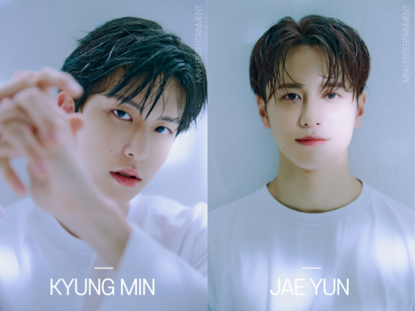 ▲B.O.M(가칭) 재윤ㆍ경민(사진 = MNH엔터테인먼트 제공)