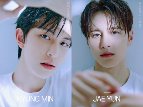 ▲B.O.M(가칭) 재윤ㆍ경민(사진 = MNH엔터테인먼트 제공)