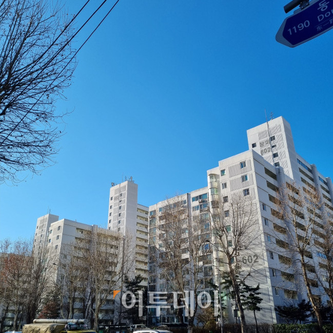 ▲서울 노원구 한 아파트 단지 전경 (박민웅 기자 pmw7001@)