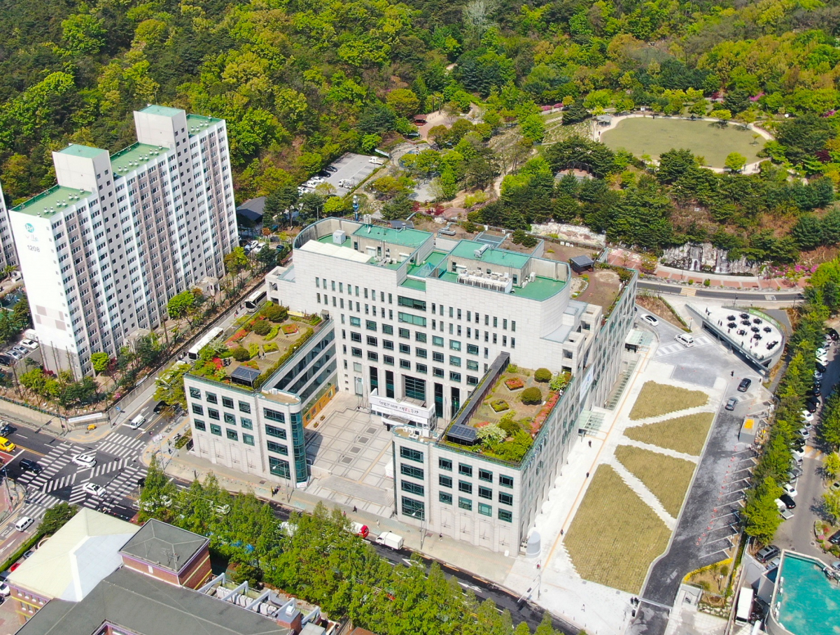 ▲중랑구청사 전경 (사짅공=중랑구)