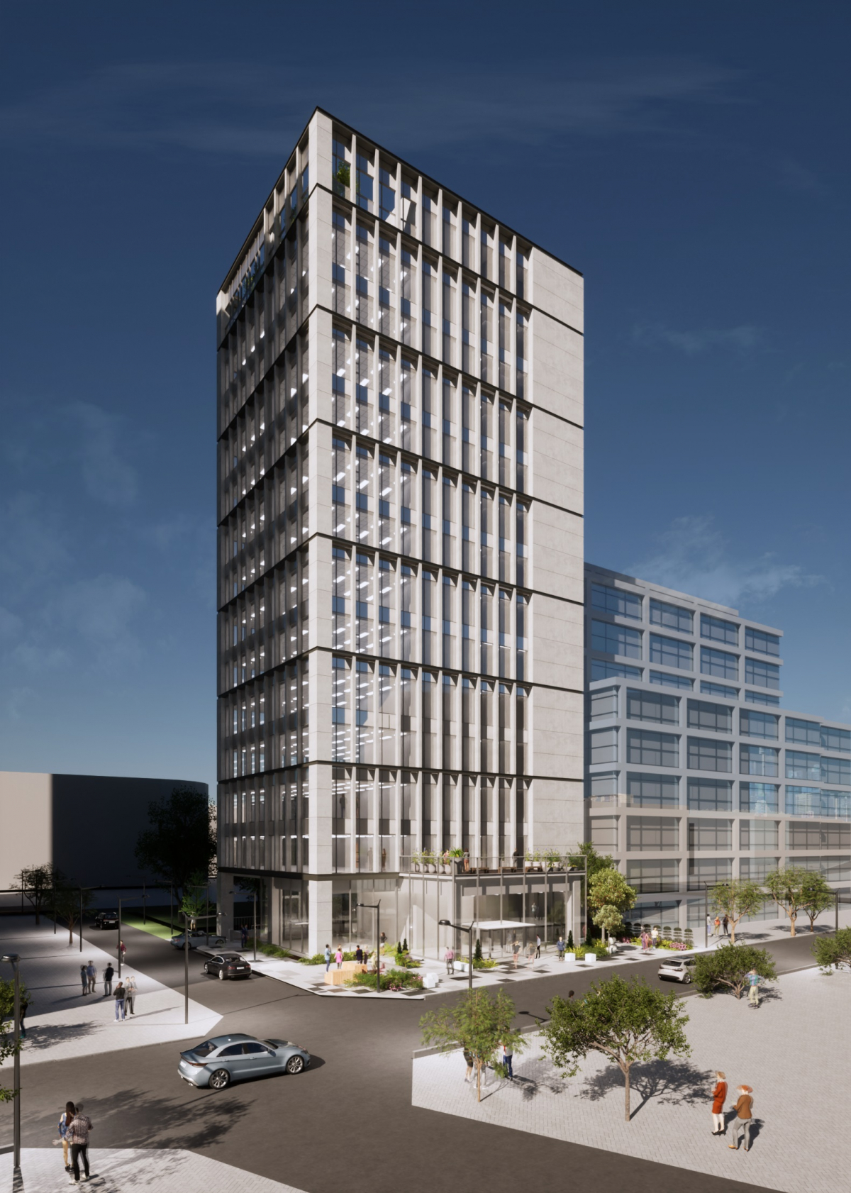 ▲서울 ‘성수동 지식산업센터 신축공사’ 투시도 (자료제공=요진건설산업)