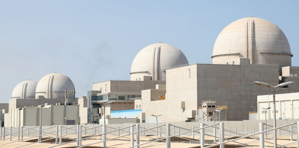 ▲우리나라가 수출해 아랍에미리트(UAE) 바라카에 건설된 원자력발전소. (연합뉴스)