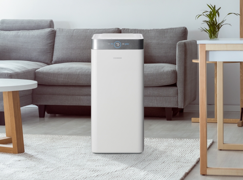 ▲공기청정기 '저스트에어'. (사진제공=청호나이스 )