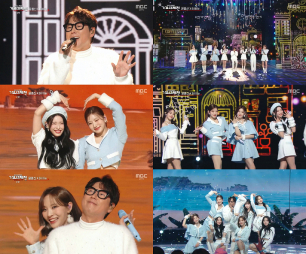 ▲‘가요대제전’ 윤종신X빌리(사진제공=MBC)