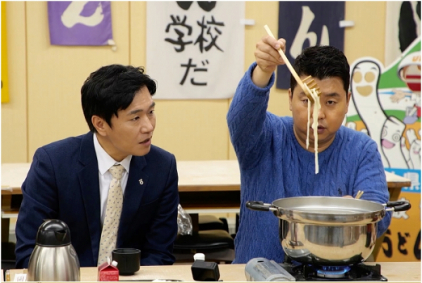 ▲정호영 김형래 일본 우동투어(사진제공=KBS)