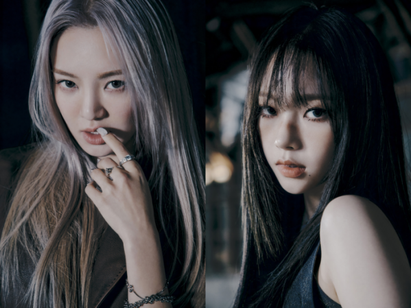 ▲갓 더 비트 효연, 카리나(사진제공=SM엔터테인먼트)