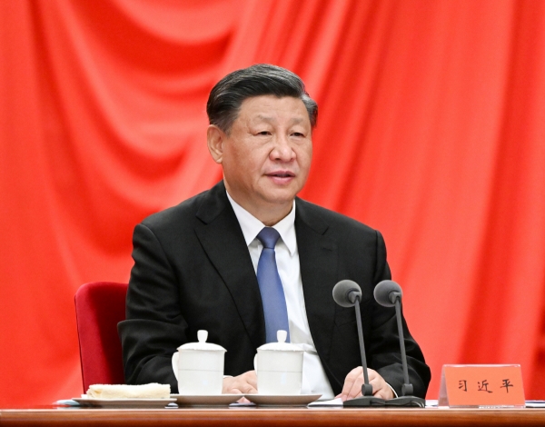 ▲시진핑 중국 국가주석이 9일 기자회견을 하고 있다. 베이징/신화뉴시스
