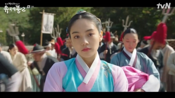 ▲우다비(사진 = tvN '조선 정신과 의사 유세풍2' 방송 캡처)