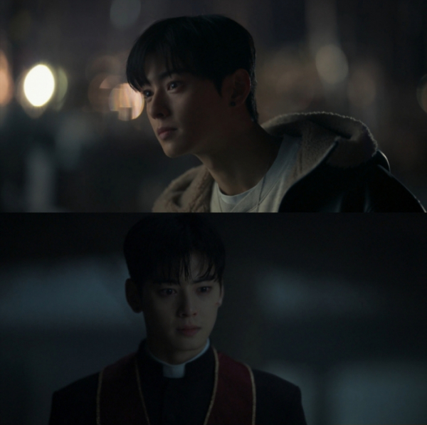 ▲'아일랜드' 차은우(사진제공=tvN)