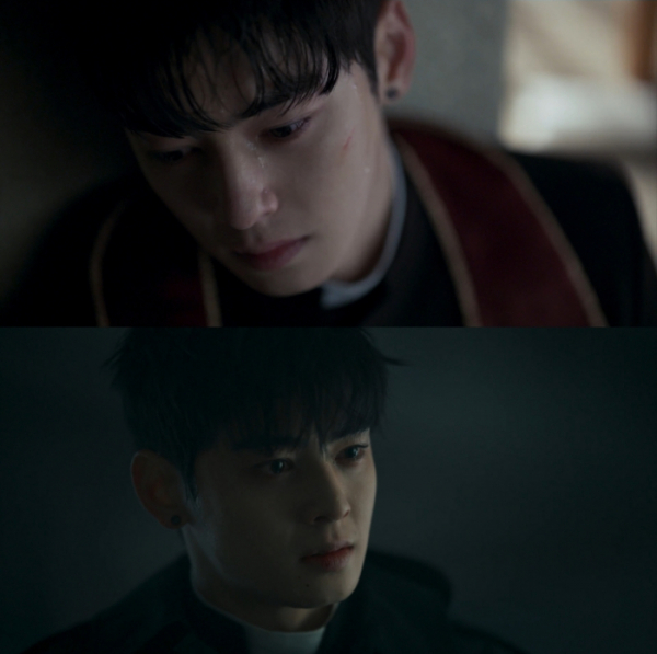 ▲'아일랜드' 차은우(사진제공=tvN)