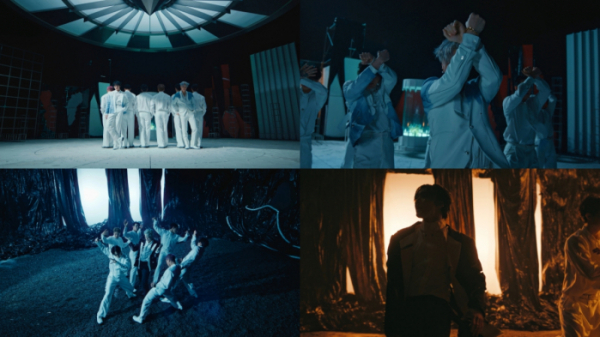 ▲아스트로 유닛 문빈&산하(사진 = 판타지오 유튜브 채널 영상 캡처)