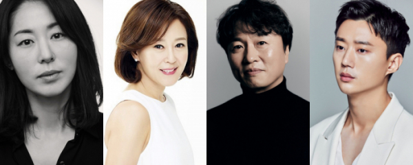 ▲강말금, 차화연, 전배수, 한은성(사진제공=각 소속사)