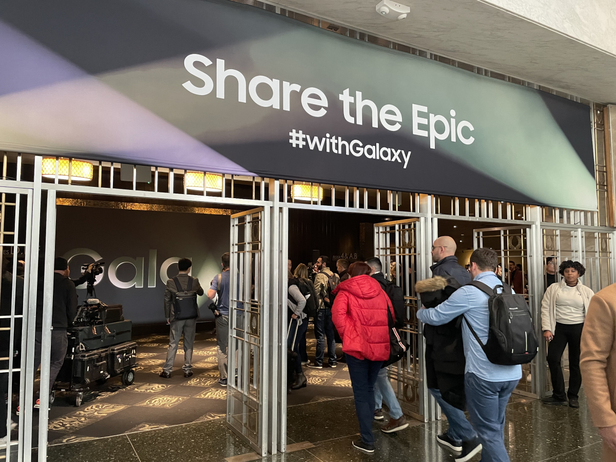 ▲1일 오전 9시 10분(현지시간)께 미국 샌프란시스코 머소닉 오디토리움 앞. (이다솜 기자 citizen@)