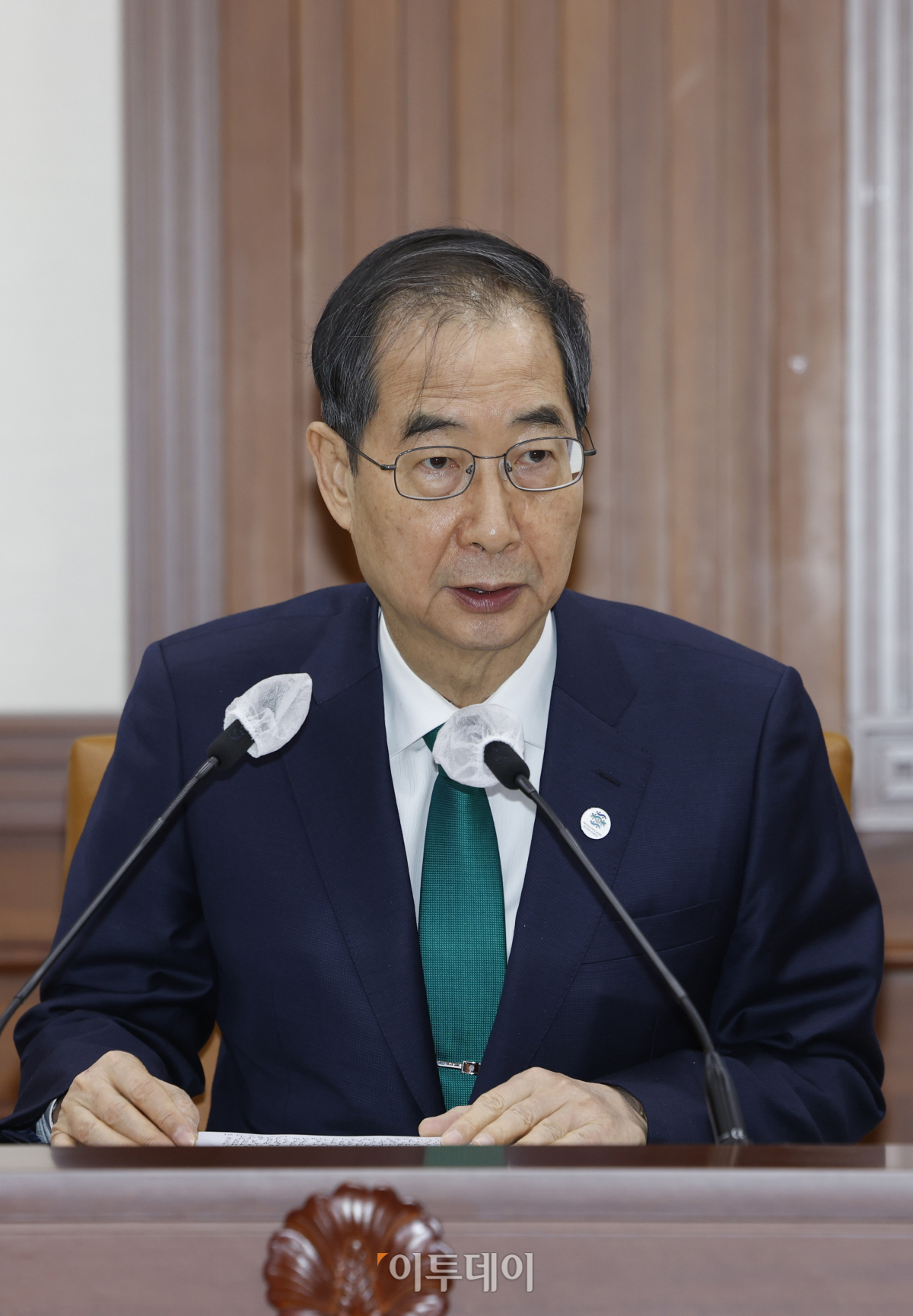 ▲한덕수 국무총리. (조현호 기자 hyunho@)