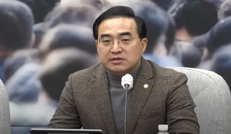 ▲박홍근 더불어민주당 원내대표. (델리민주tv 갈무리)