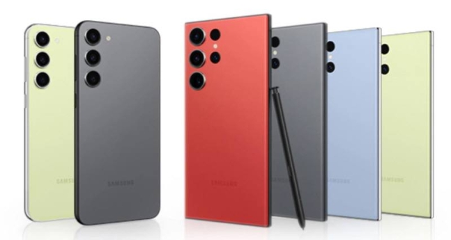 ▲삼성닷컴에서만 판매하는 갤럭시S23 시리즈 독점 컬러.  (사진제공=삼성전자)