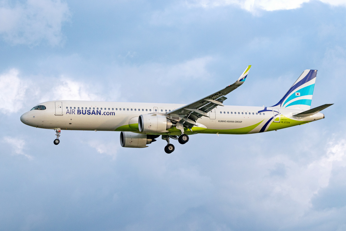 ▲에어부산 A321neo항공기 (사진제공=에어부산)