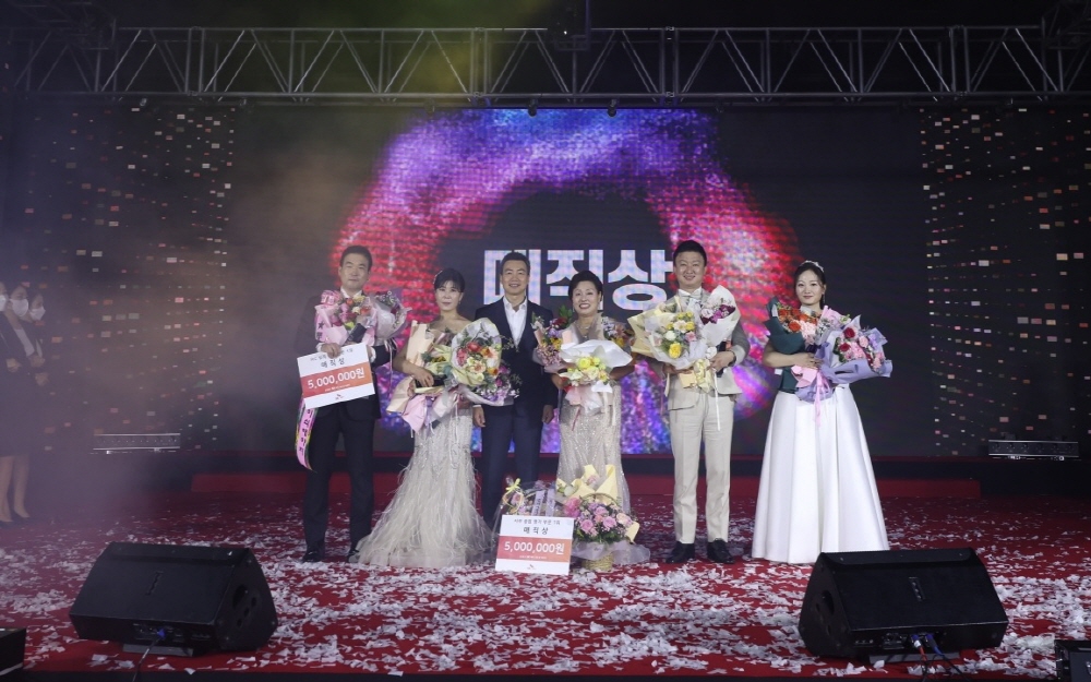 ▲SK매직은 지난 8일 서울 광진구 그랜드워커힐서울 비스타홀에서 ‘2023 연도상 시상식’을 개최했다. (사진제공=SK매직)