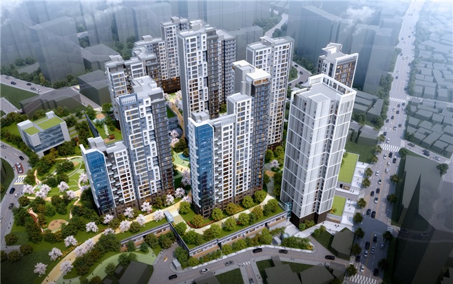 ▲봉천 4-1-3구역 주택재개발정비사업 조감도 (자료제공=서울시)