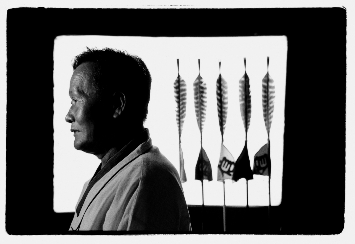 ▲고(故) 유영기 보유자. 사진제공 문화재청 