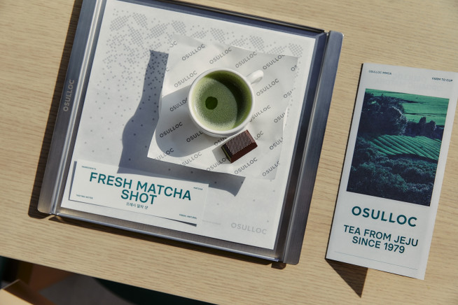 ▲아모레퍼시픽 오설록_티하우스 현대미술관점 시그니처 말차 (사진제공=아모레퍼시픽)