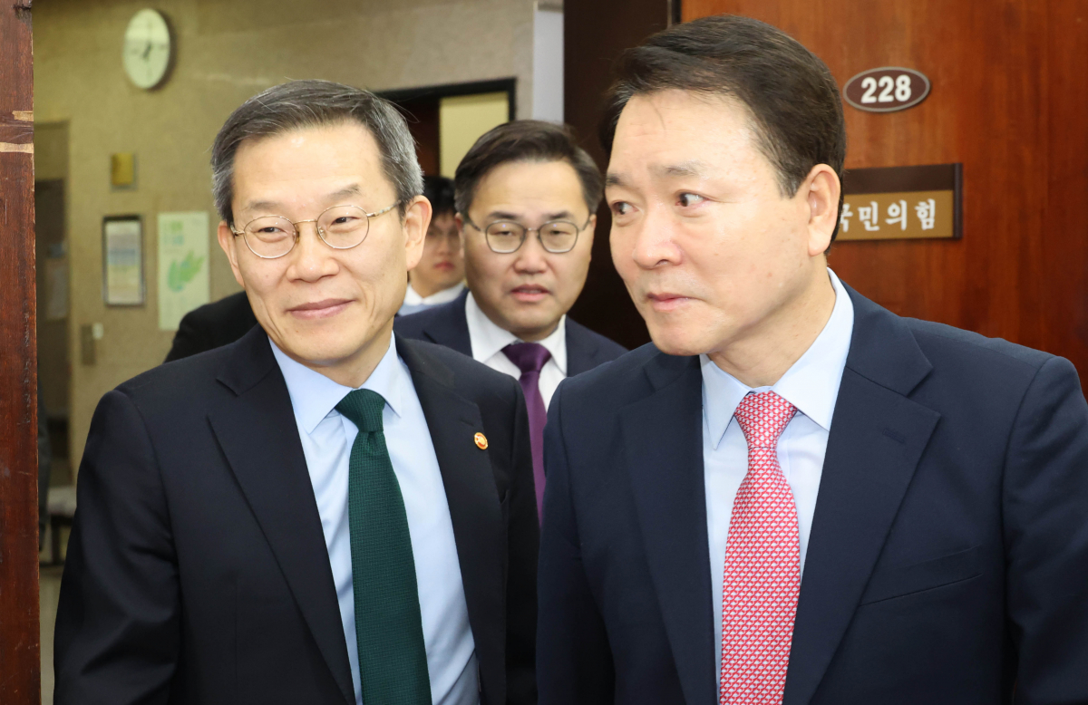 ▲국민의힘 성일종 정책위의장이 23일 국회에서 열린 네트워크 기술패권 경쟁 선도를 위한 민당정 간담회에서 발언하고 있다. (연합뉴스)