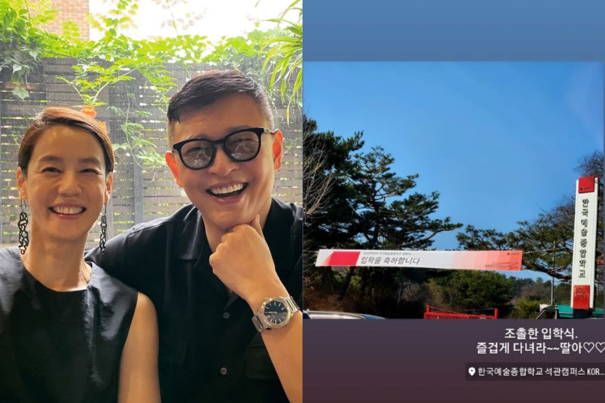 ▲배우 김지호(왼쪽)와 김호진. (출처=김지호 인스타그램)
