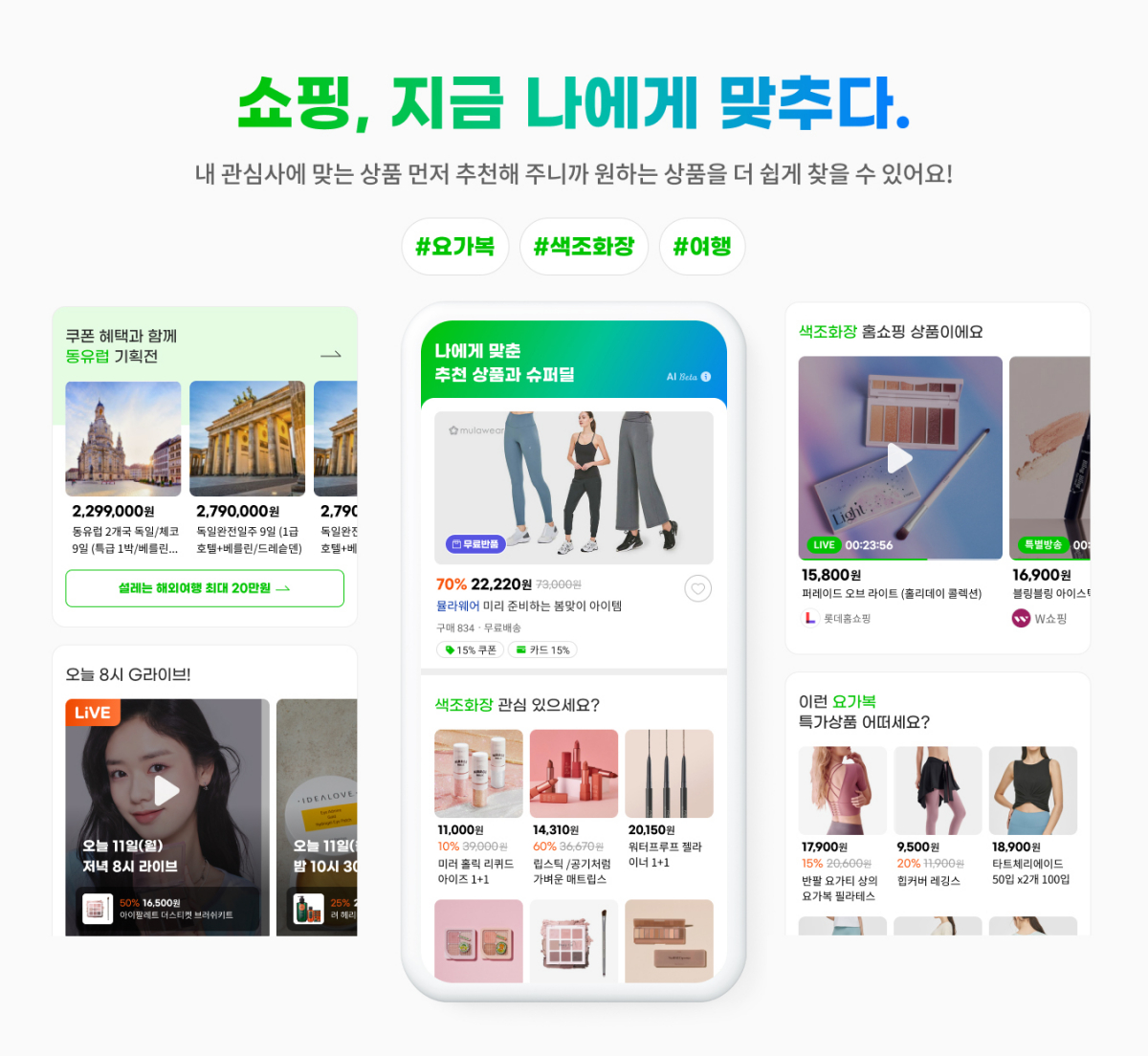 ▲개인화 서비스. (사진제공=G마켓)